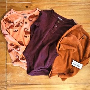 👶 5/$15 - Old Navy 3-pack Thermals for Baby Girl